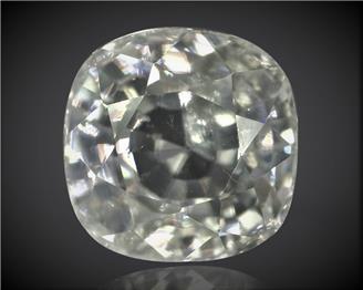 White Zircon Natural Certified  5.12 CTS... ( 85480 )